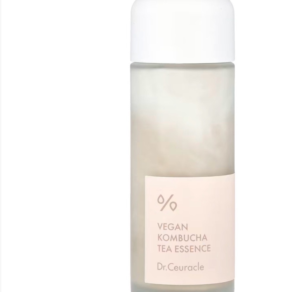 Vegan Kombucha Tea Essence - White/Pale Pink Bottle